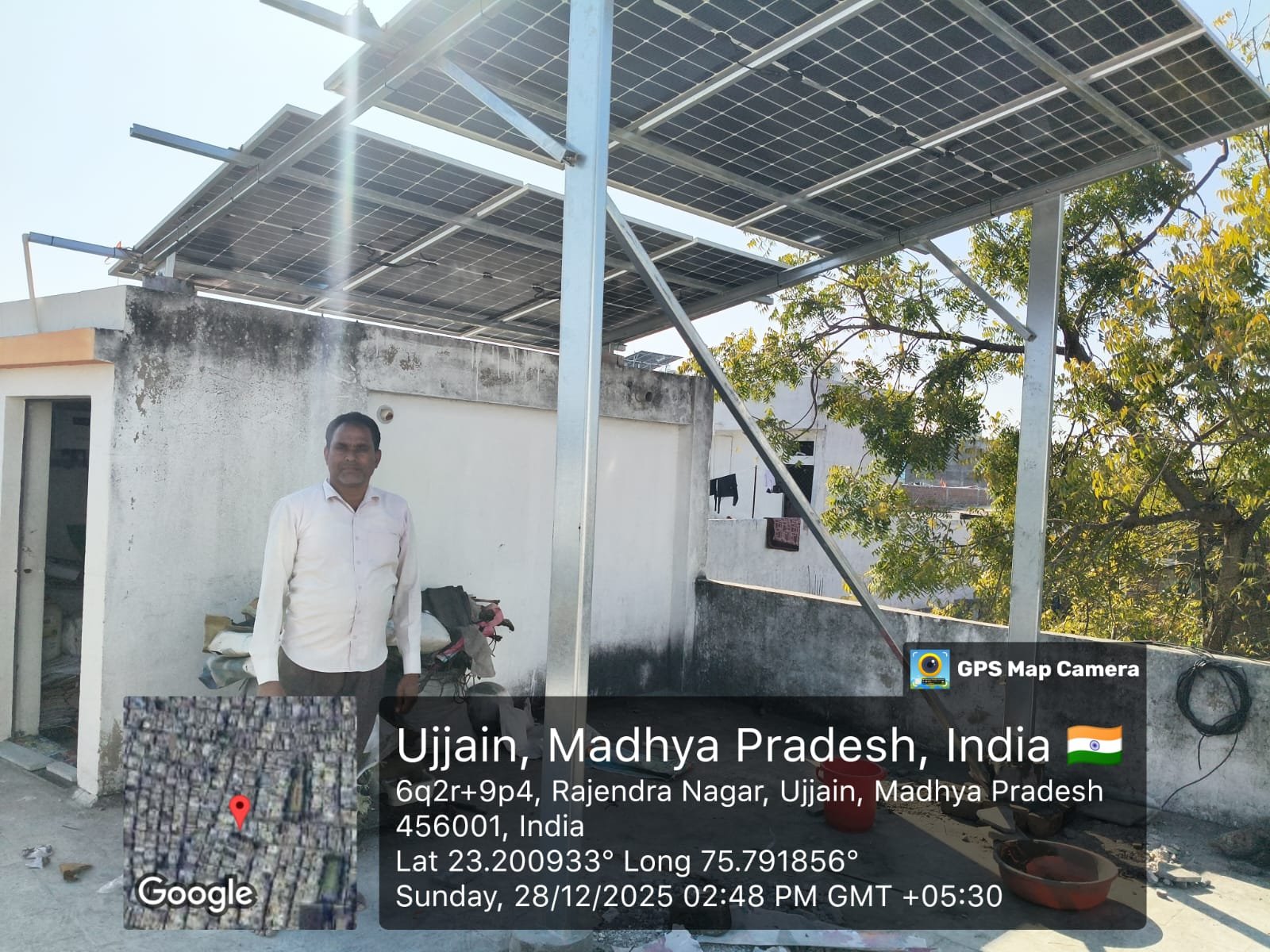 SolarShakty solar customer in Ujjain